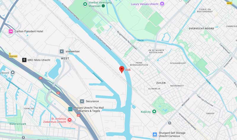 Bereikbaarheid De Utrechtse Gastvrijheid